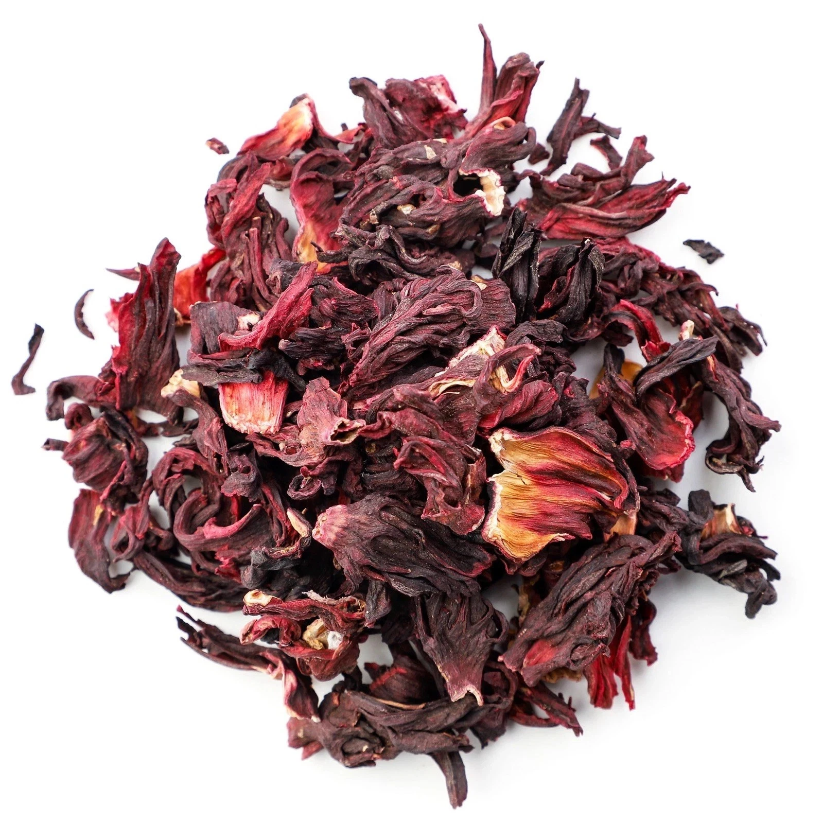 Hibiscus Flowers (Hibiscus sabdariffa) 100% Pure Loose Premium Quality Dried Flowers