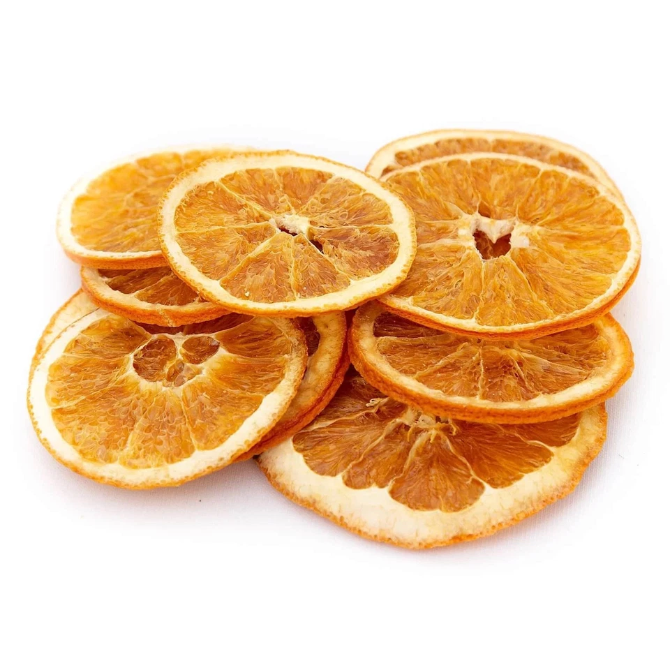 Dried Orange Slices (Citrus sinensis) Premium Food Grade Natural Citrus Slices